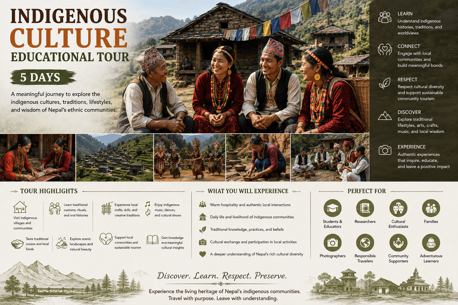 Indigenous Culture Educational Tour — 5 Days
