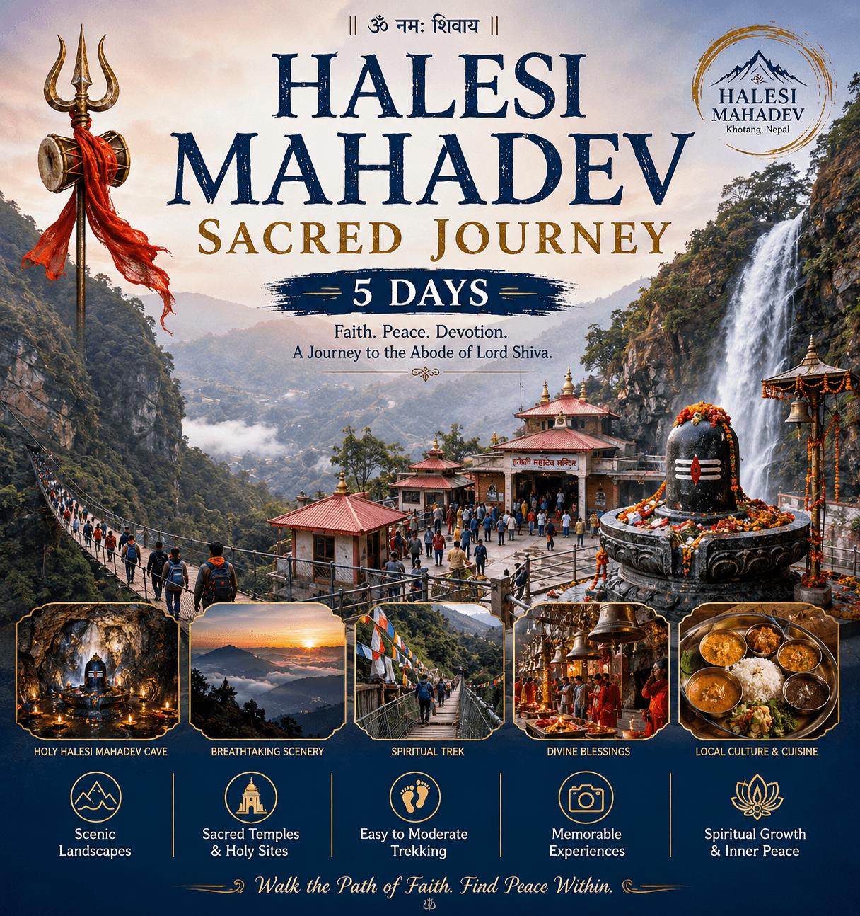 Halesi Mahadev Spiritual Journey - 5 Days