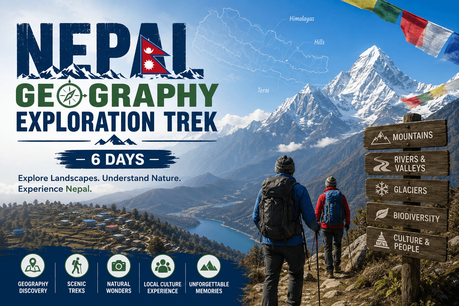 Nepal Geography Exploration Trek — 6 Days